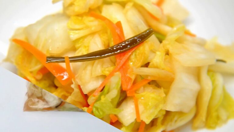 白菜のスタミナ漬け