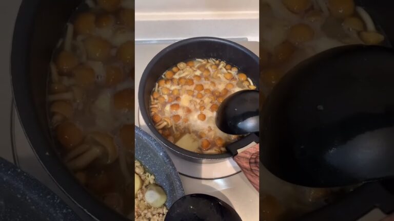 【里芋のそぼろ煮】happyな1日でした💕明日も頑張ろっと😊#料理動画 #おうちごはん #東京 #主婦 #主婦の日常 #栄養士 #レシピ #献立