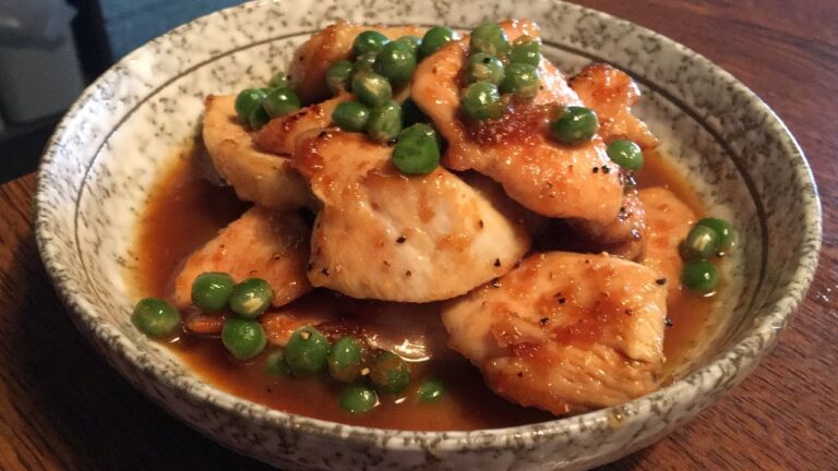 「鳥ムネ肉しょうが焼」作り方