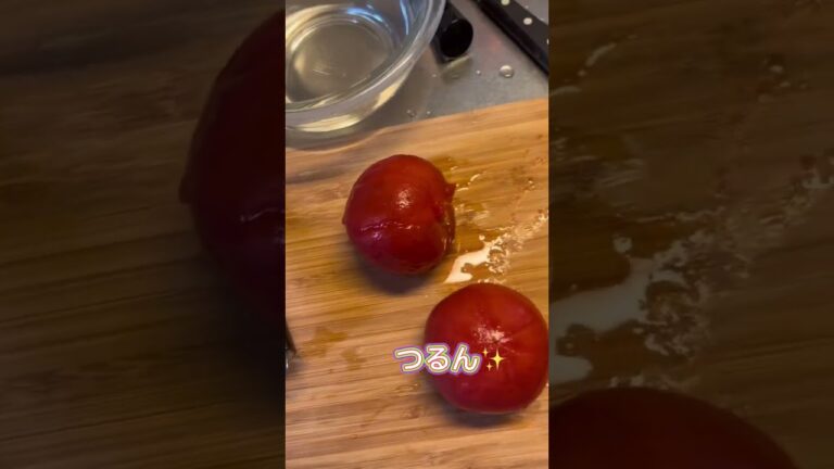 夏バテ予防！簡単トマト味噌汁