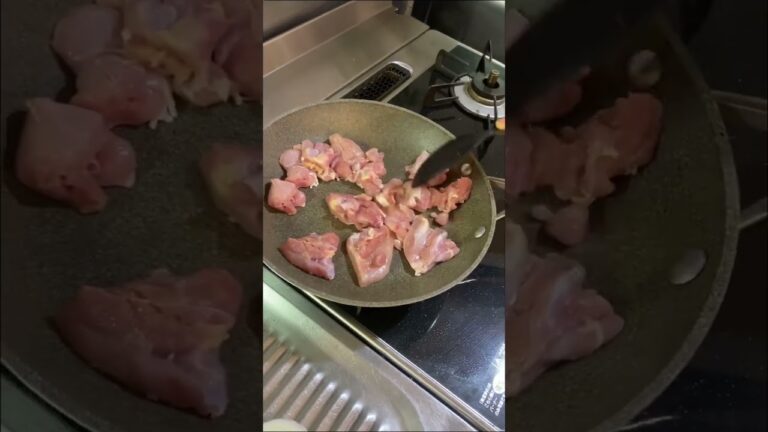 鶏肉と長芋とアボカドの旨ダレ レシピはコメント欄に記載 #shorts
