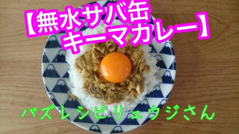 【ヒルナンデス】「無水キーマカレー」【バズレシピリュウジさん】を作ってみた。