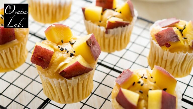 砂糖不使用！フライパンで作るさつまいも蒸しパンの作り方 / [No Sugar/ No Oven] Steamed Cake with Sweet Potato | Oyatsu Lab.