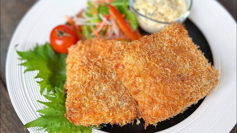 サーモンフライ♪タルタルソースかけ