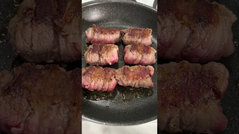 焼肉のたれ＆ごはん＆牛バラ肉は間違いなく裏切らない美味しさ！肉巻き巻きおにぎり [#Shorts]