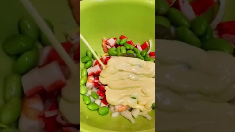 鶏天枝豆わさびマヨ#shorts