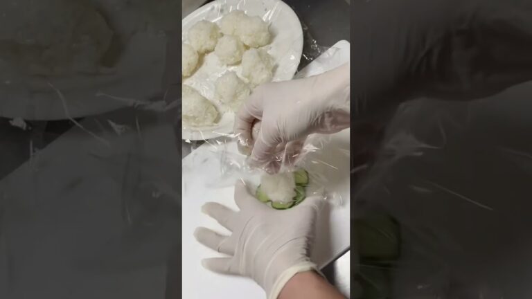 クリスマスに、手毬寿司を作った。1年前の過去動画です。#クリスマス料理 #手まり寿司