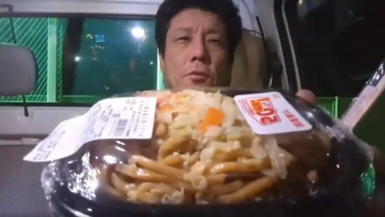 ポプラの50%増量キャンペーン第2弾！だし香る醤油焼きうどん買ってからのバイク屋の帰宅車載　福山市内