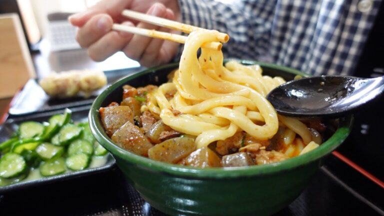 【1周年を迎えた讃岐うどんの名店!!】もの凄い食感の太もっちり麺!!讃岐うどんの名店【海侍 其の弐】【香川県のおすすめ讃岐うどん】