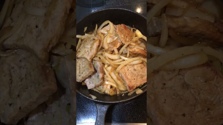 【料理】ぶたロースのにんにく焼き #料理