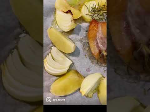 ビストロで塩麹のローストポークを作りました！