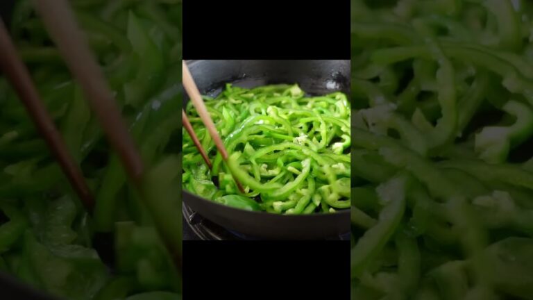 お箸が止まらない…【無限ピーマンの作り方】#shorts#料理#レシピ#簡単レシピ #ピーマン