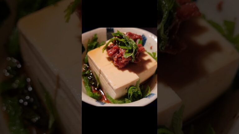 【ズボラ飯】梅大葉の最強あっさり冷奴 #料理 #簡単レシピ #shorts