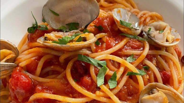 【皆んな大好き】ボンゴレロッソ🍝