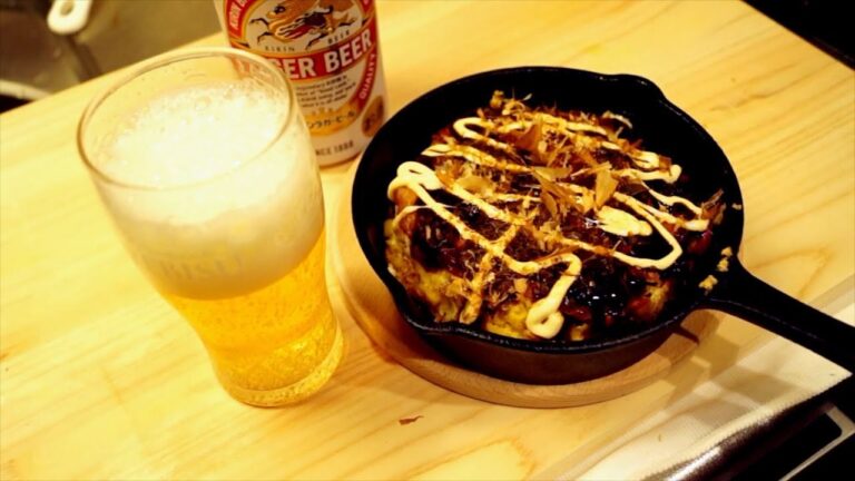 スキレットお好み焼き