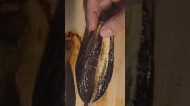 【簡単トースターで焼きナス】ほったらかし｜おつまみに #Shorts