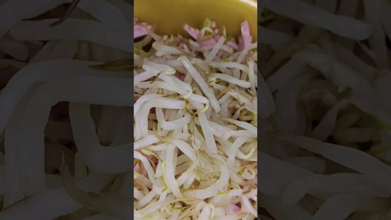 もやしとレタスのシャキシャキサラダ#時短 #料理 #簡単レシピ #もやし#サラダ#シャキシャキ#shorts