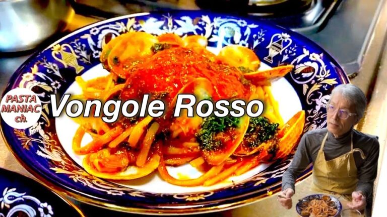 トマトピューレで作る最高の【ボンゴレ・ロッソ（リングイーネバージョン）】