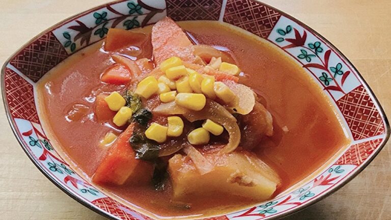 【料理動画】ミネストローネの作り方(トマトジュースで)