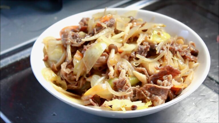 【4K2K】牛肉とキノコ炒めの作り方　How to make fried mushrooms and beef