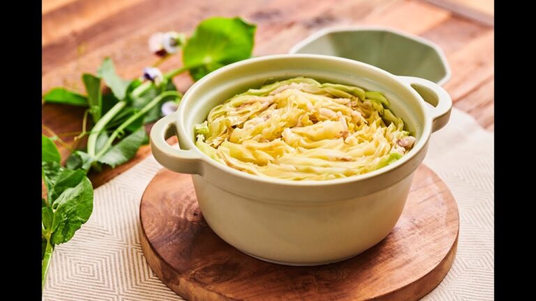 豚肉とキャベツのミルフィーユ鍋