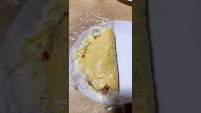 レンジでキムチーズとん平焼き❤️ #とんぺい焼き #レンジで簡単 #shorts