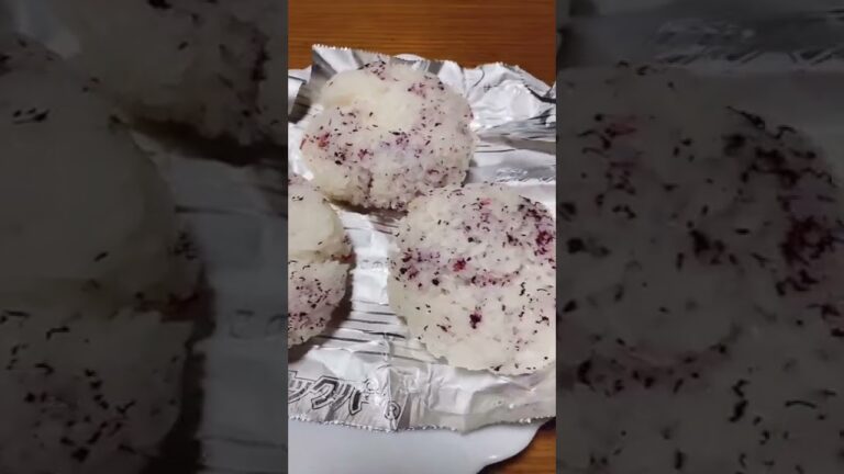 ゆかりを入れた焼きおにぎりを作りました。 #shorts