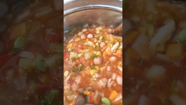ミネストローネ.野菜たっぷり#cooking #shorts