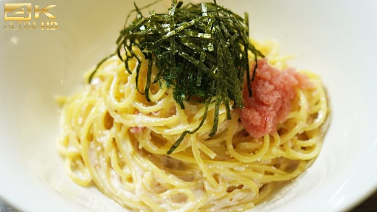 パスタ人気レシピ！絶品明太クリームパスタ作り方