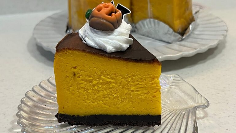 かぼちゃのベイクドチーズケーキの作り方🎃🍰