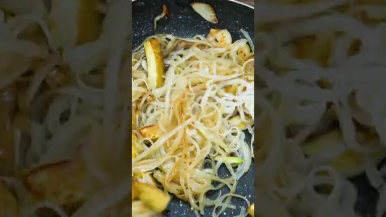 おうちでできる！豆苗入りパッタイ　#Shorts