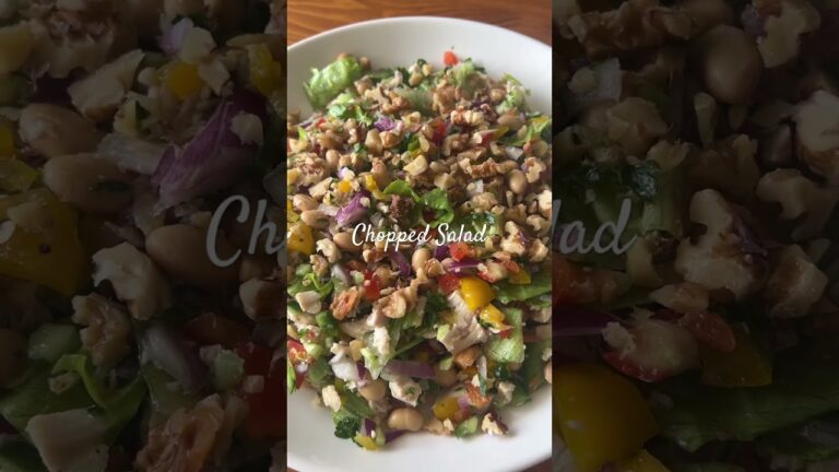 太らない簡単レシピ【チョップドサラダ】#チョップドサラダ #サラダ #チョッパー #shorts