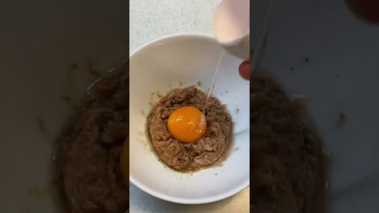 ツナ缶で作るマグロ風ユッケが美味しい！！