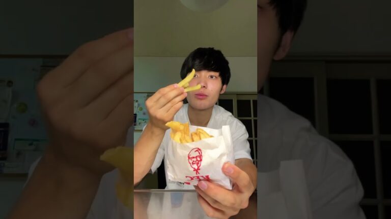 ポテトって実際どこのお店のが1番美味しいの！？#マクドナルド #ケンタッキー #モスバーガー #バーガーキング