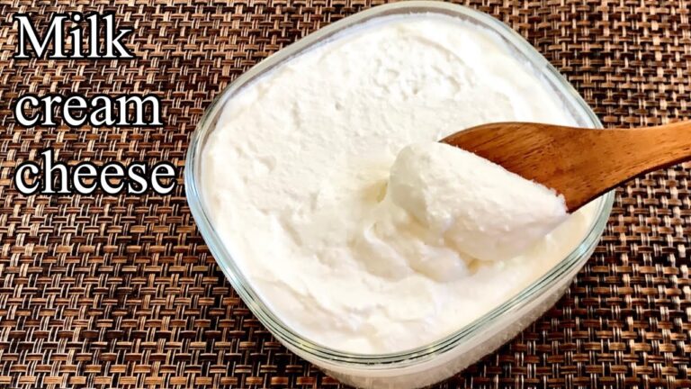 美味くて、安くて、簡単！「牛乳クリームチーズ」の作り方／How to make Milk cream cheese.