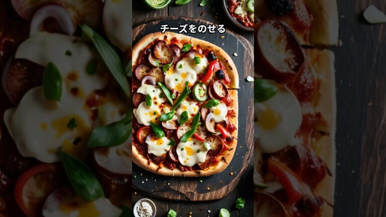 ピザトーストの作り方#料理 #ゆっくり料理 #簡単レシピ #pizza #料理の仕方 #ゆっくり解説