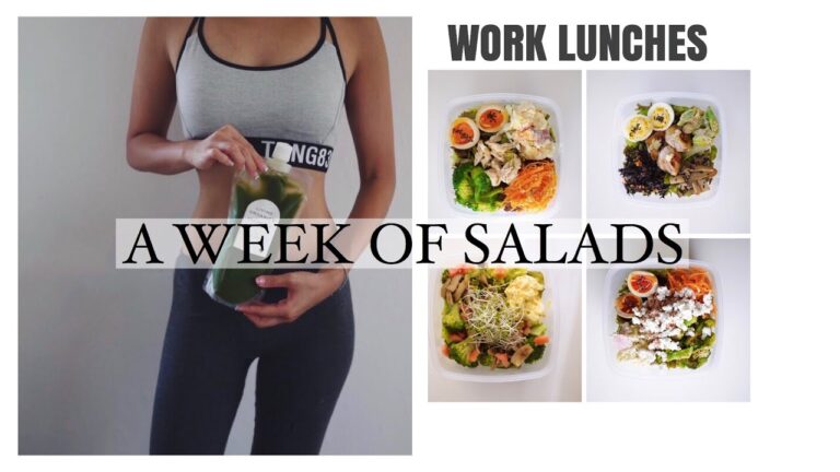 A WEEK OF SALADS #わっちのサラダ　1週間