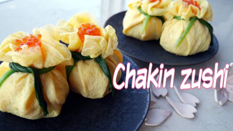Chakin zushi【茶巾寿司】☆レシピ付き☆