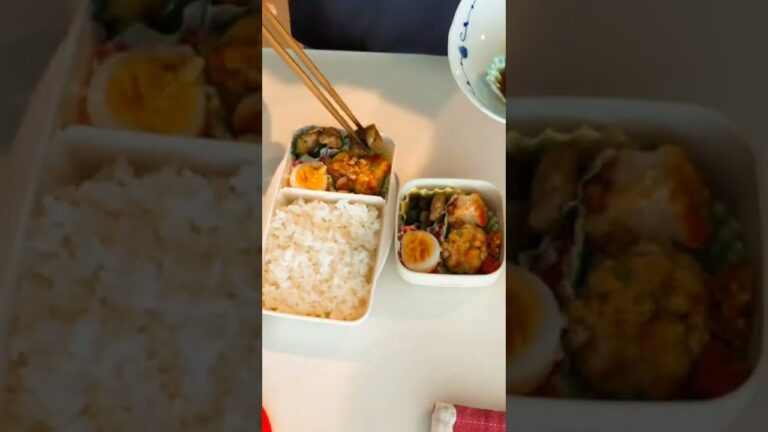 【お弁当作り】豆腐とはんぺんのふわとろケチャップ焼き #shorts