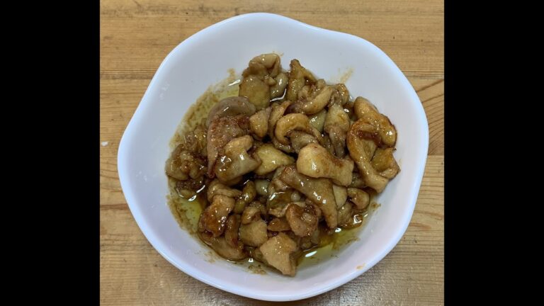 簡単！とり皮の甘辛煮！