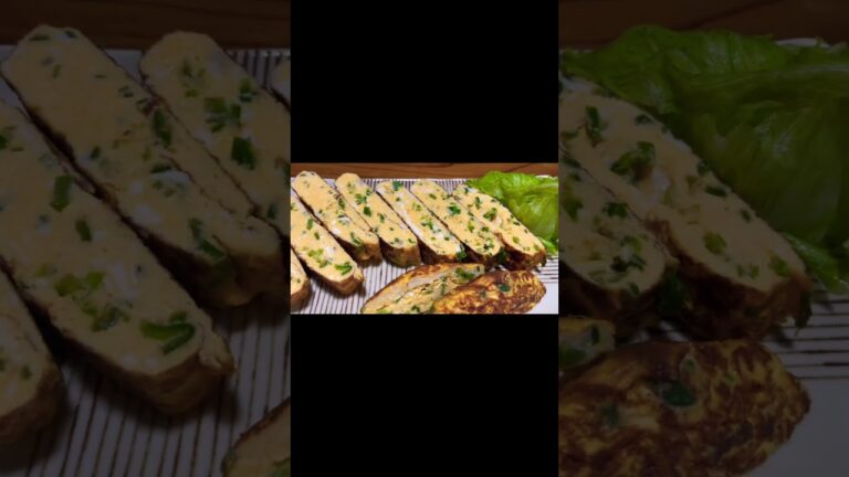 【おやつ】冷奴、卵焼き、りんご🍎＃Shorts