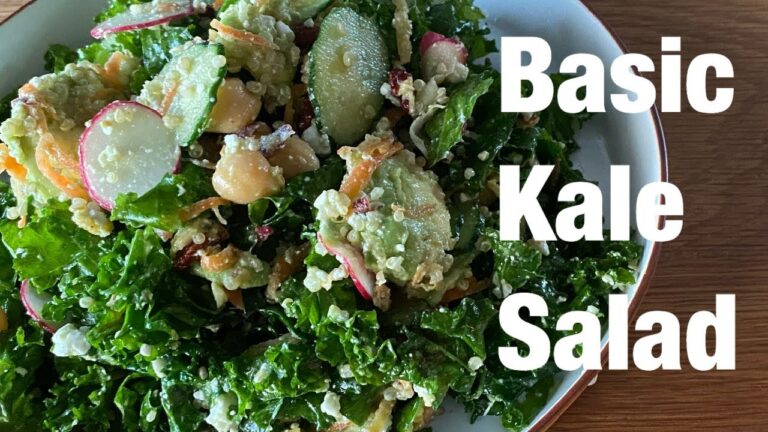 解説！プロが教えるケールの基本1【ベーシックケールサラダ】
