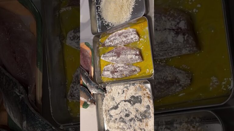 【アジフライ】の作り方〜サクサク〜カレー風味で美味しい