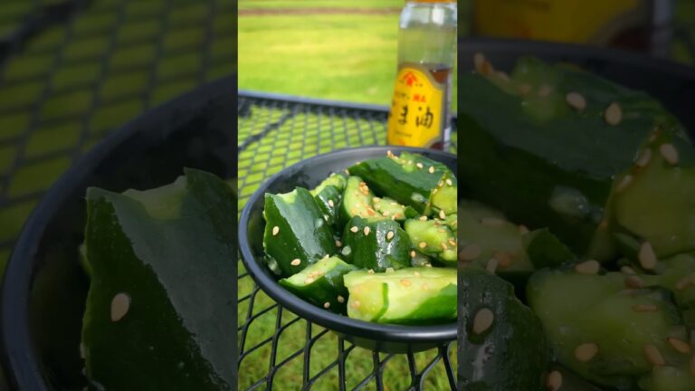 3分で作れるやみつきキュウリ🍻 #shorts