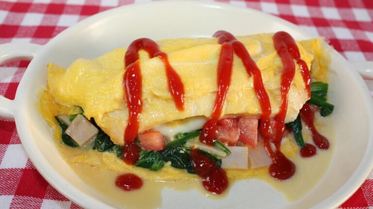 ほうれん草のオムトースト 森之翼12歳