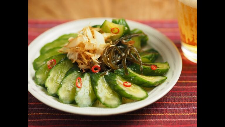 きゅうりのピリ辛にんにくみそ漬け