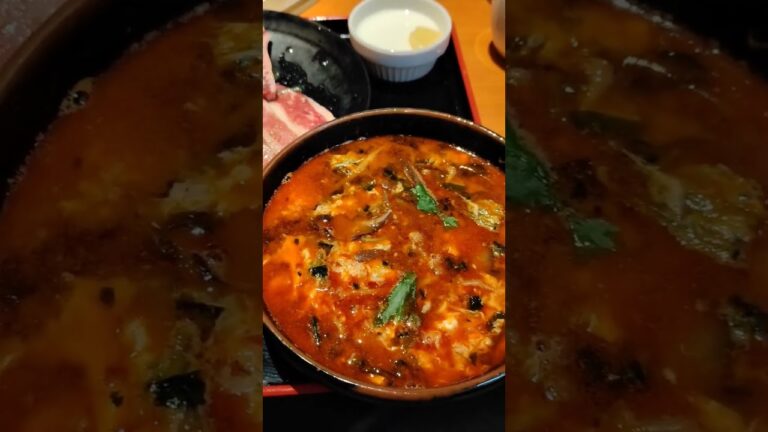 焼肉定食　ユッケジャンスープ　安楽亭