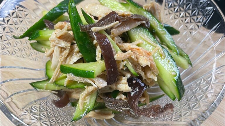 きゅうりとささみの中華風サラダ（仮）