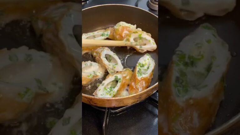 【揚げない】磯部焼きが美味しすぎる〜ほぼあげてるのと一緒❤️‍🔥