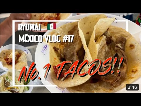 【彩り】世界一美味しいと言われる本場タコスを紹介！【メキシコ】